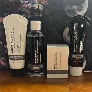Global Beauty Care Skincare Set - Black and White